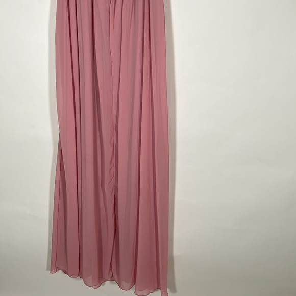 SHEIN Curve Pink Maxi Off the Shoulder Dress, Plus Size 2XL #452 - Picture 8 of 12